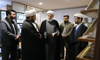بازدید رئیس پژوهشگاه قرآن و حدیث از مرکز رسانه و فضای مجازی حوزه های علمیه